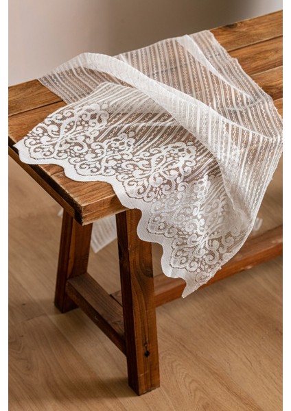 Kullanıma Hazır Raptor Desen (1x2.5) Orta Pile Tül Perde modelleri