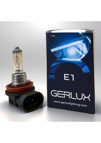Gerlux 12V H11 55W Standart Far ve Sis Lamba Ampulü (1 Ad.)