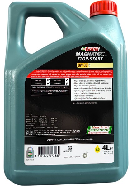 Magnatec 0W-30 D 4lt.