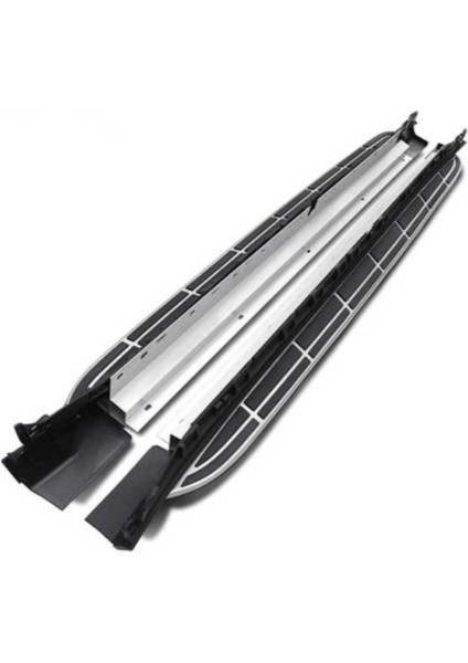 Porsche Cayenne Uyumlu 2010-2017 Oto Yan Basamak Side Step Oem Square Style