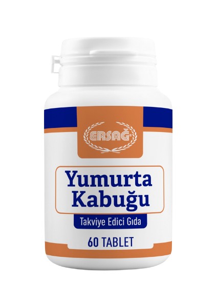 Yumurta Kabuğu Tableti 60 Tablet Takviye Edici Gıda