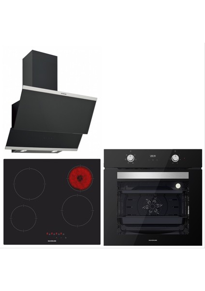 BO6502B02 - VC5446B01 - 3420 Classy 60 Ankastre Set