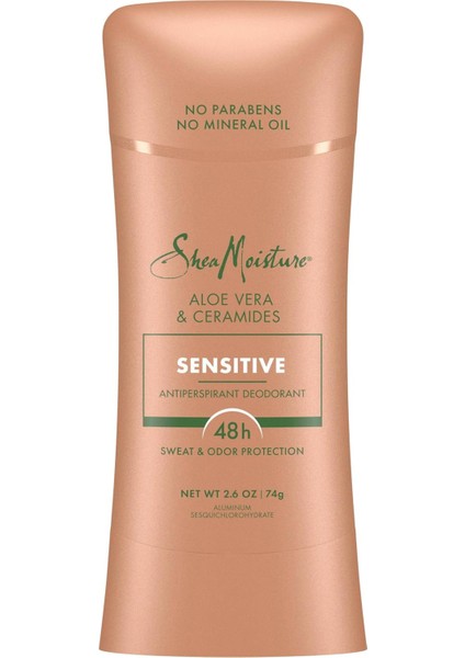 Aloe Vera & Ceramides Sensitive Antiperspirant Stick Deodorant 74GR