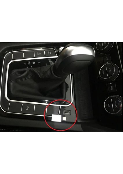 Passat / Tiguan / Golf 2019 & 2023 USB 3.0 Stereo USB To Type-C Dönüştürücü Car Play