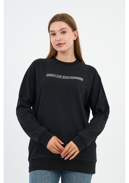 Baskılı Regular Fit Sweatshirt (UNX73100WN)