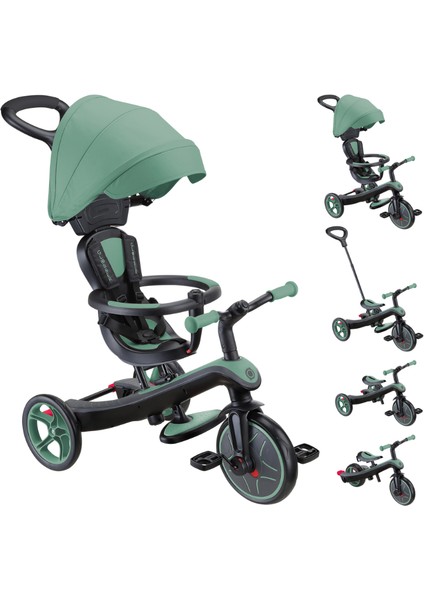 Explorer 4in1 Trike Bisiklet - Zeytin Yeşili