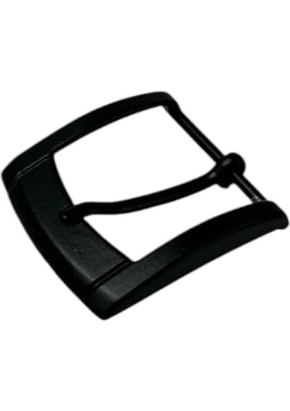 Kemer Tokası 3,5 cm Siyah Boyalı Hafif Ürün (Leathercraft, Deri Hobi)
