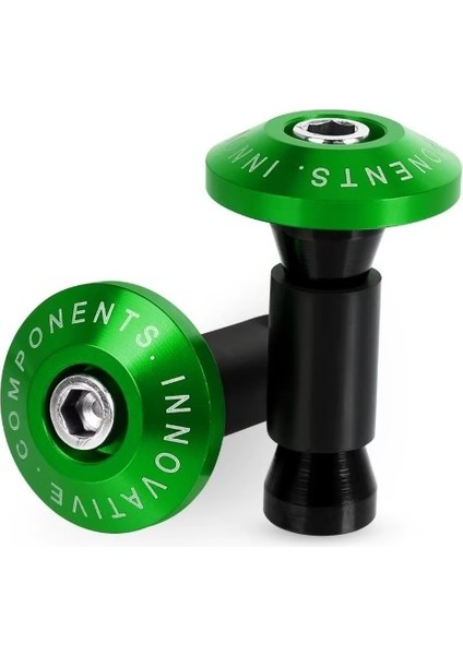 Motosiklet Gidonu Uçları Yeşil Honda Yamaha Suzuki GSR750/GSX-S750 Ducati Universal