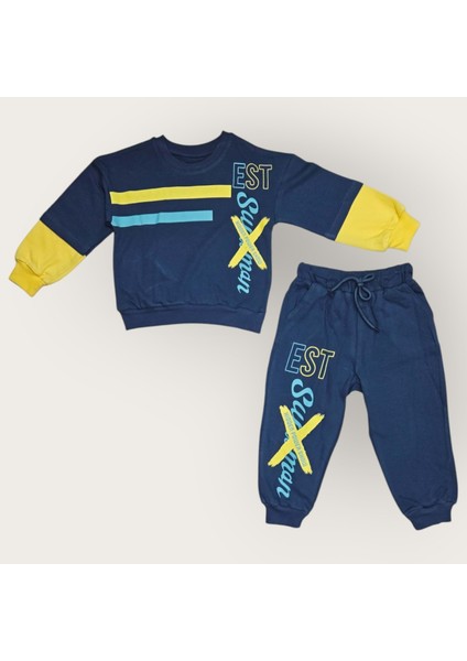 Baskılı Erkek Çocuk Eşofman MNK3113