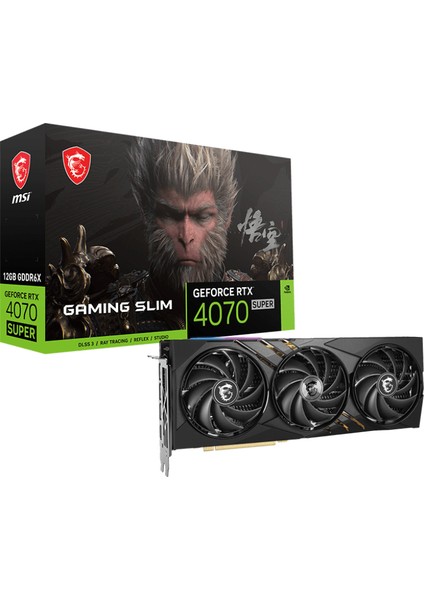 GeForce RTX 4070 SUPER 12G GAMING SLIM WUKONG EDITION