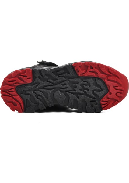 Ayakmod Siyah-Kırmızı Çocuk Kar Botu indirimleri