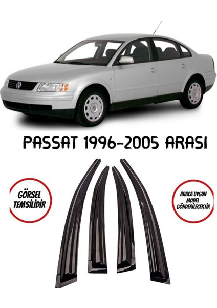 Volkswagen Passat Oto Cam Rüzgarlığı 4lü Takım 1996-2005 Arası