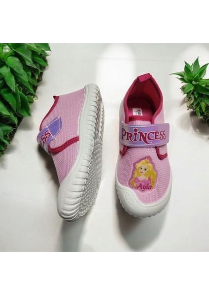 Tam Ortopedik Princess Cırtlı Ayarlanabilir Keten Panduf