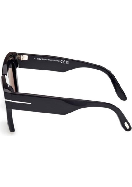 Tf 1191 01D 52 Polarize Kadın Kare Siyah Kemik Güneş Gözlüğü modelleri