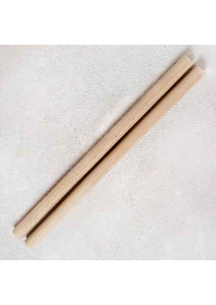 2 Adet 40 cm Makrome Çubuğu 20MM