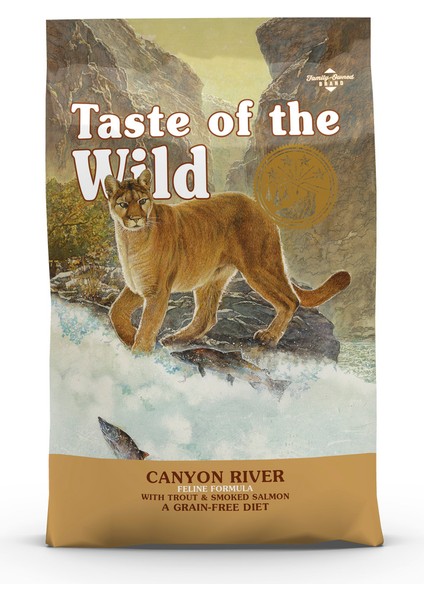 Canyon River Alabalık Somonlu Kedi Maması 2 Kg