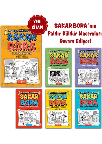 Sakar Bora Seti 6 Kitap - Çağrı Cebeci