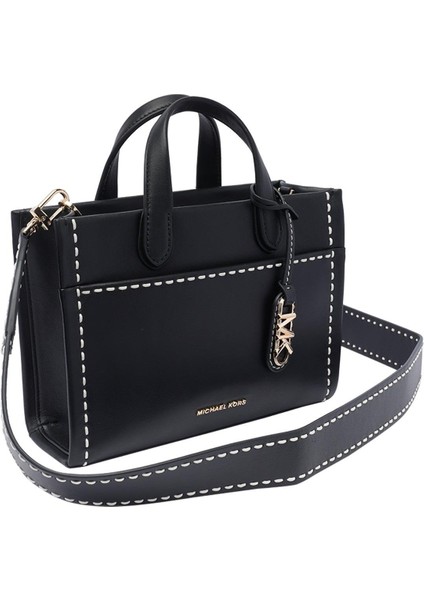 Gigi Small Topstitched Leather Messenger Bag 30T4G3GM5L modelleri