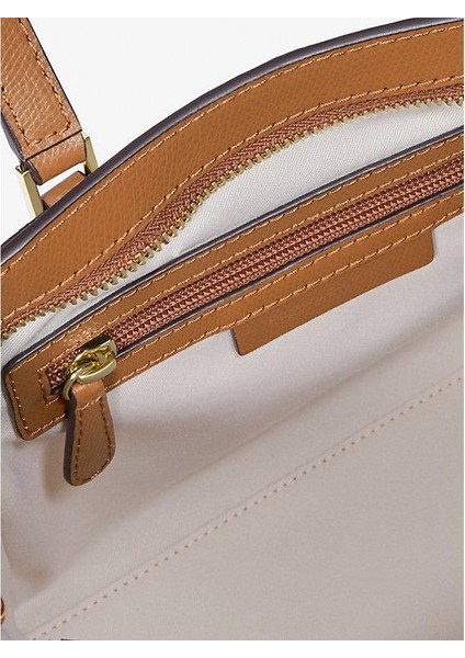 Taryn Small Signature Logo And Leather Convertible Crossbody Bag 32F4GTBC1B