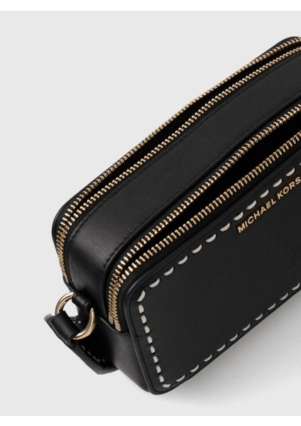 Jet Set Contrast Stitch Crossbody Bag 32T4GJ6C1L fiyatları