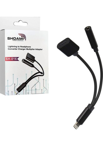 Çevirici Iphone To Kulaklık Otg 10CM Shoami SH-016