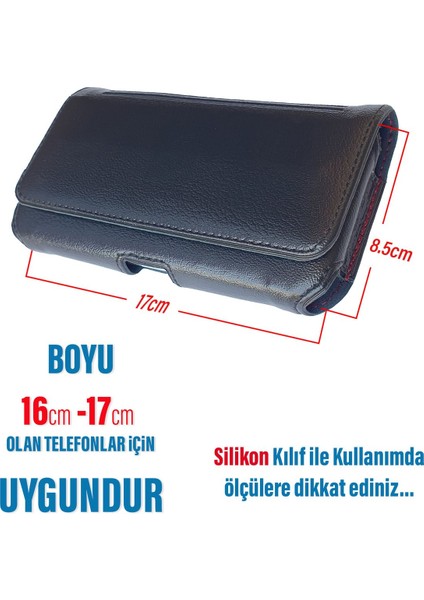 iPhone 12 Pro Max Kemer Kılıfı Bel Telefon Kapaklı Kılıf