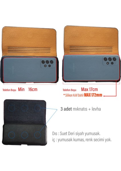 Redmi Note 12 Uyumlu Kılıf Kemer Kılıfı