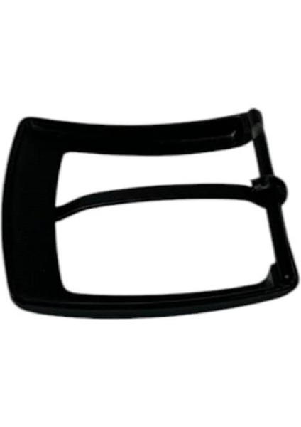 Kemer Tokası 3,5 cm Siyah Boyalı Hafif Ürün (Leathercraft, Deri Hobi)