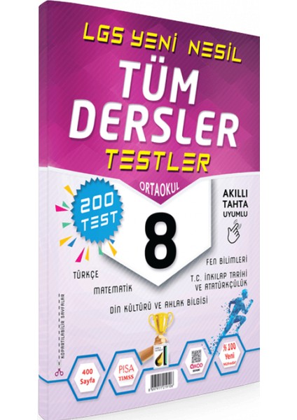 Yeni Nesil Tüm Dersler Testler 8. Sınıf
