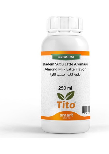 Premium Badem Sütlü Latte Aroması 250 ml
