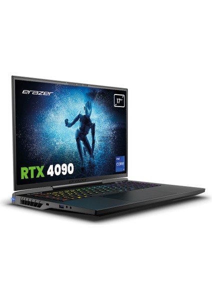 Beast X40 MD62753 Intel Core i9 14900HX 32GB 2TB SSD RTX4090 Freedos 17" QHD+ 240Hz Taşınabilir Bilgisayar