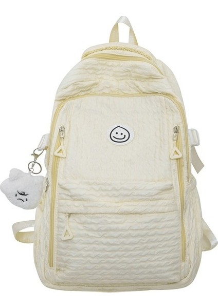 Ortaokul Öğrencileri Için Okul Çantaları 2023 Tüm Maç Ortaokul Öğrencilerinin Yeni Kore Versiyonu Büyük Kapasiteli Sırt Çantası Eğlence Çift Sırt Çantası (Yurt Dışından)