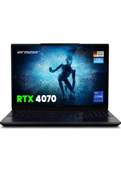 Major 15 X1 MD62751 Intel Core i9 14900HX 32GB 2TB SSD RTX4070 Freedos 15.3" QHD+ 240Hz Taşınabilir Bilgisayar