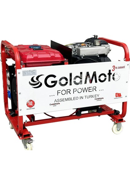 GM17TDJY Dizel Jeneratör 17 Kva Trifaze Marşlı