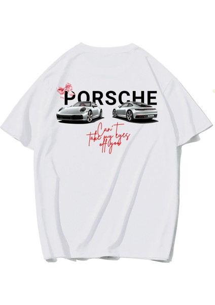 Unisex Oversize Porsche Can't Take My Eyes Off You T-Shirt