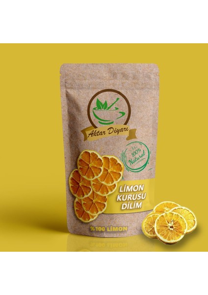Kurutulmuş Limon Dilimleri 100 gr