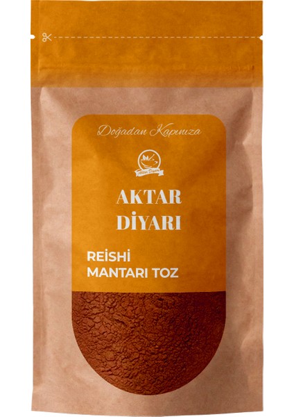 Reishi Mantarı Tozu (Ganoderma Lucidum Powder) 250 gr Aktar Diyarı