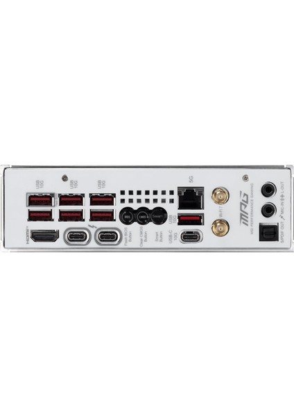 Msı MB Mpg Z890I Edge Tı Wıfı Soket 1851 Ddr5 8600MHZ(OC) USB 20GBPS 4xm.2 2xtb4 HDMI 2x Dp 5g Lan Wıfı 7 Mini Itx