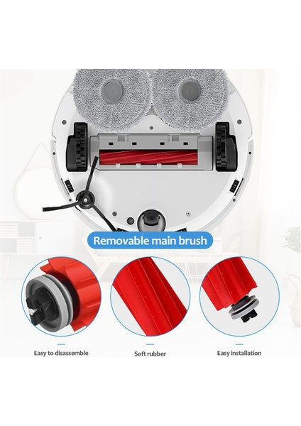 Q Robot Süpürge Aksesuar Seti Aksesuarları (Yurt Dışından)
