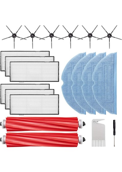 Elektrikli Süpürge Aksesuarları Ana Yan Fırça Hepa Filtre Paspas Bezi (Yurt Dışından) fiyatları