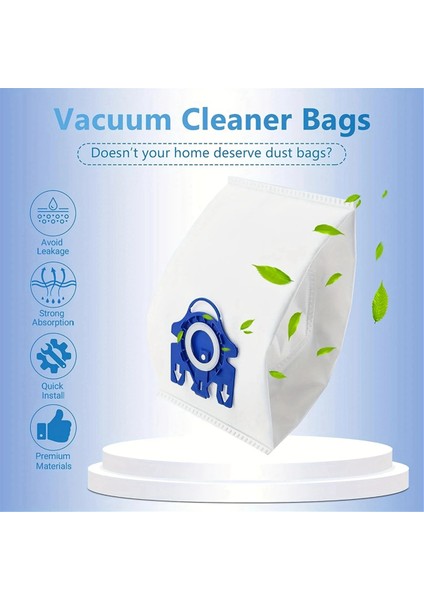 Gn Elektrikli Süpürge Için 3D Airclean Toz Torbası Yedeği (Yurt Dışından)