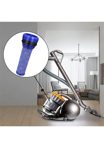 DC28C DC33C DC37 DC39C DC53 Temizleyici Için Ön Motor Çubuk Filtresi (Yurt Dışından)