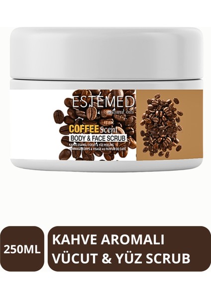 Vücut & Yüz Peeling Kahve-Body&Face Scrub Coffee Scent 250ml