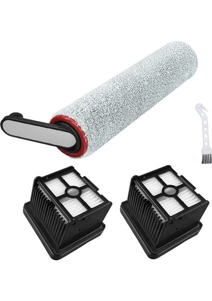 H12 Pro Islak Kuru Elektrikli Süpürge Için 4 Adet Silindir Fırça Filtresi (Yurt Dışından)
