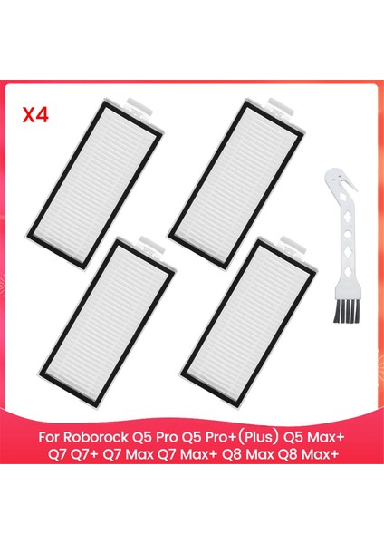 Q5PRO Q5 Pro+Plus Robot Süpürge Için Yıkanabilir Filtre (Yurt Dışından)