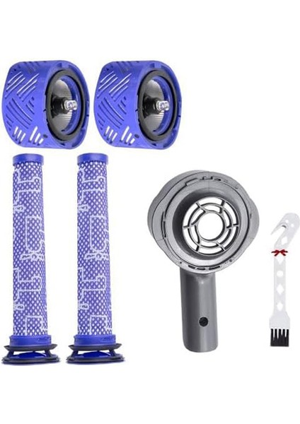 Motor Arka Kapağı + Filtre + Ön Filtre Seti Değiştirme (Yurt Dışından)