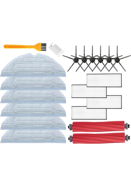 Hepa Filtre Mop Bezi Ana Yan Fırçalı Elektrikli Süpürge Yedek Parçaları (Yurt Dışından) indirimleri