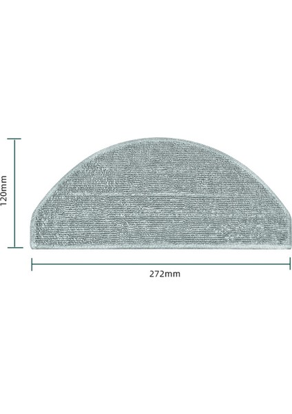 Vakum E10 E12 Yan Fırçalı Paspas Bezi Hepa Filtre (Yurt Dışından)