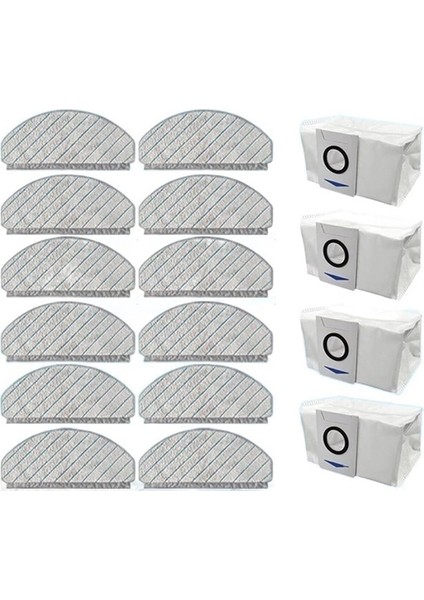 T10T10 Plus Robot Süpürge Için Mop Pad Toz Torbası (Yurt Dışından)