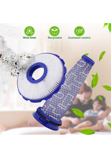 Elektrikli Süpürge Için Ana Silindir Fırça ve Prepost Filtre Seti (Yurt Dışından)